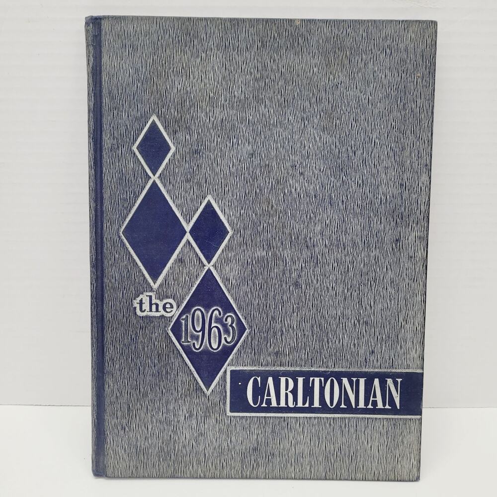 Carlton High School Carltonian 1963 Minnesota Yearbook Annual MN